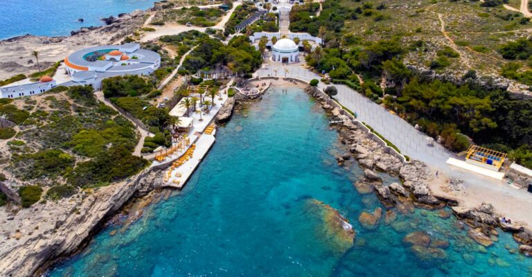 Widok zatoki na Rodos