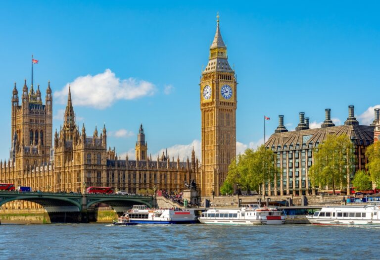 Big Ben, Londyn, Wielka Brytania © Shutterstock