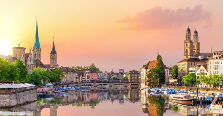 Widok na centrum Zurychu, Szwajcaria ©Shutterstock